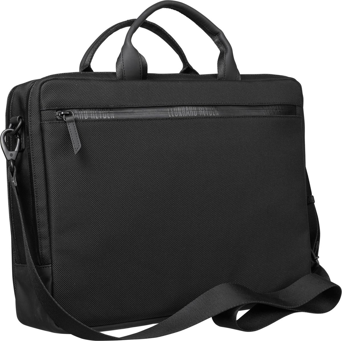 LEONHARD HEYDEN business tas laptoptas met laptopvak Helsinki RV-Aktenmappe 2 Fächer 7111 Schwarz zwart