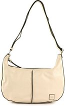 FREDsBRUDER Cuir Sac à épaule Ginsberg Shoulderbag Beige