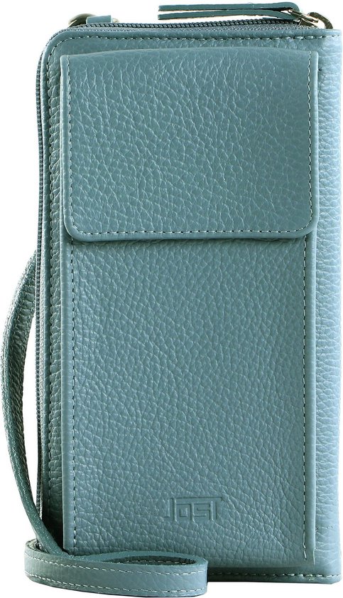 JOST Telefoontasje Portemonnee Vika Pouch Sky Blauwgrijs