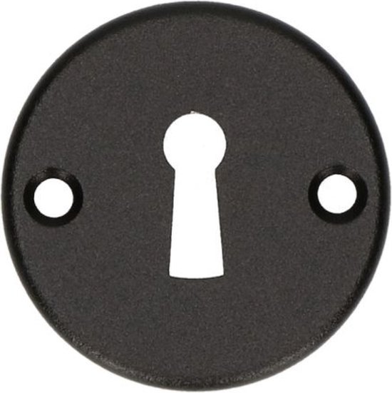 Ami Key rosace 3Rh 50mm Zwart