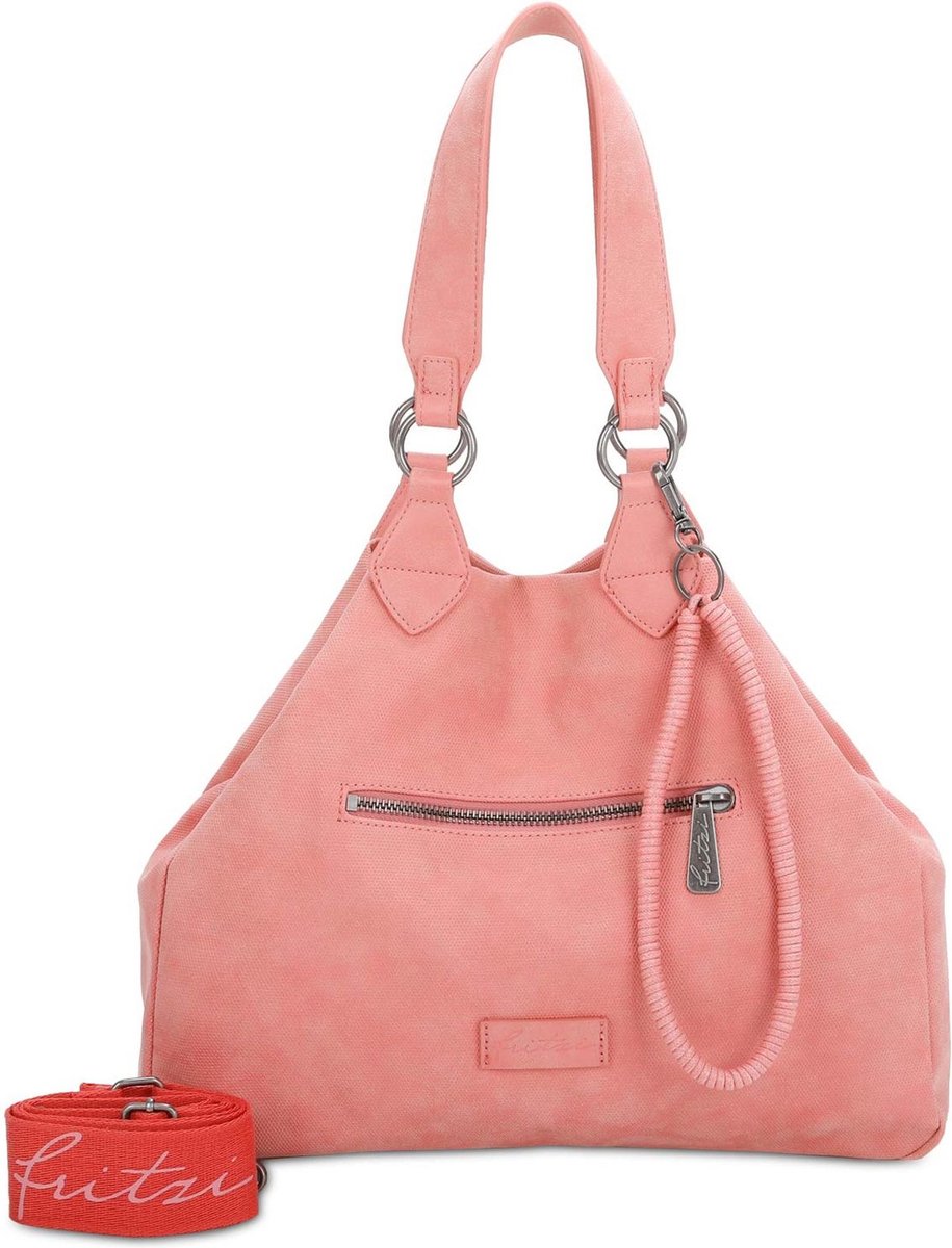 Fritzi aus Preußen Schoudertas Rub Iggi01 Shoulder Bag Papaya Zalmroze