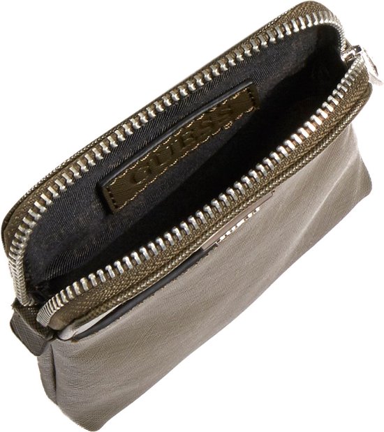 GUESS Sac téléphone portable Sac à épaule bandoulière Certosa Device Holder Taupe Olive