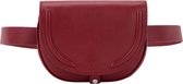 LIEBESKIND BERLIN Leren Gordeltas Schoudertas Harris BeltBag Dahlia Red Rood