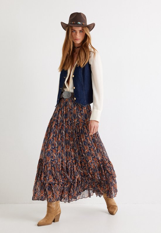 Maxi-lengte Uitlopend (halve cirkel) Rok | bol