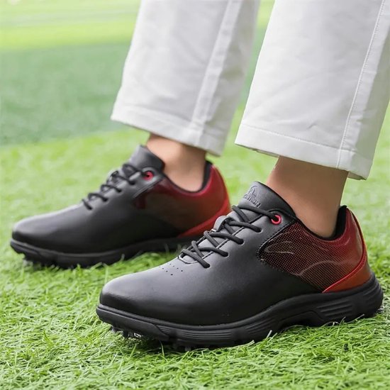 Bovista Golfschoenen Heren - Golfkleding - Golfschoenen Antislip - Waterdicht - Golfen - Met Spikes - Wit/Blauw - 48 van Bovista — afbeelding 3