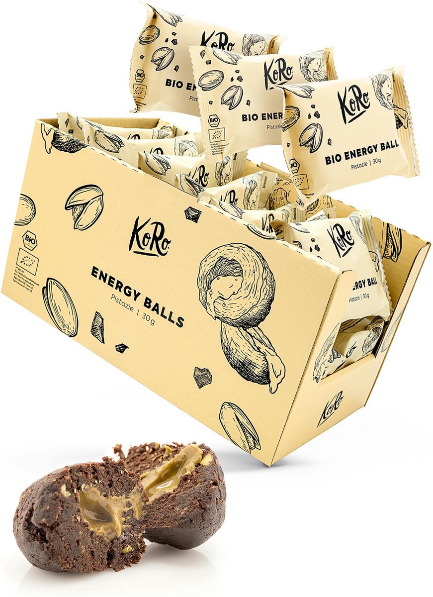 KoRo | Bio vegan energy ball pistache 14 x 30 g