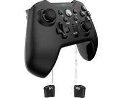 Switch Controller Pro – Geschikt voor Nintendo Switch Accessoires – Macro Knop – Turbo – Motion Sensor – Zwart
