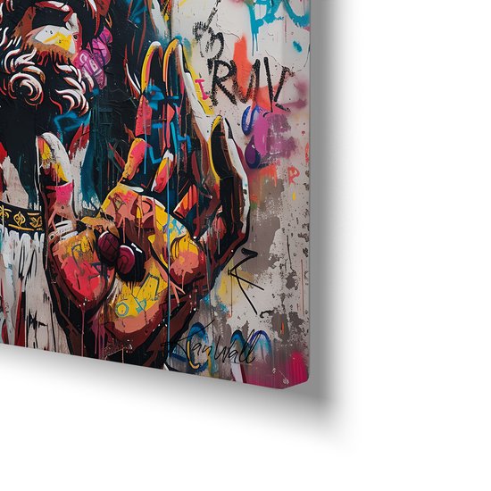 Luxe Plexiglas Schilderij Blessed | 60x40 cm | Woonkamer | Slaapkamer | Kantoor | Muziek | Design | Art | Modern | ** 5MM DIK**