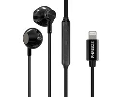 Phreeze EP20 Oordopjes met Draad - Geschikt voor Apple iPhone Oortjes - Lightning Aansluiting - Bass Boost - Microfoon - Voor 14 Pro Max en ouder