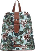 Sac à Dos PICARD Amazing - Cuir De Vache - Bleu Océan - Neuf Avec Housse
