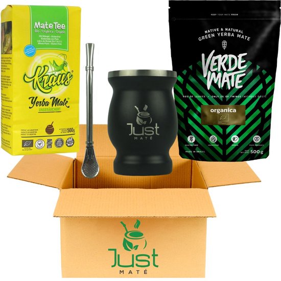 Argentijnse Yerba Mate Set Van 6 - Stalen Beker Met Deksel, Bombilla en Thermosfles Met 2 Schenkstoppers (Pico Cebador) (Roze Argentijnse Yerba Mate Set Van 6 - Stalen Beker Met Deksel, Bombilla en Thermosfles Met 2 Schenkstoppers (Pico Cebador) (Roze