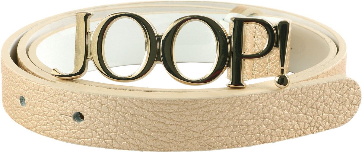 JOOP! Leren Riem 2,0 CM Women's Cow Leather Belt W70 Beige