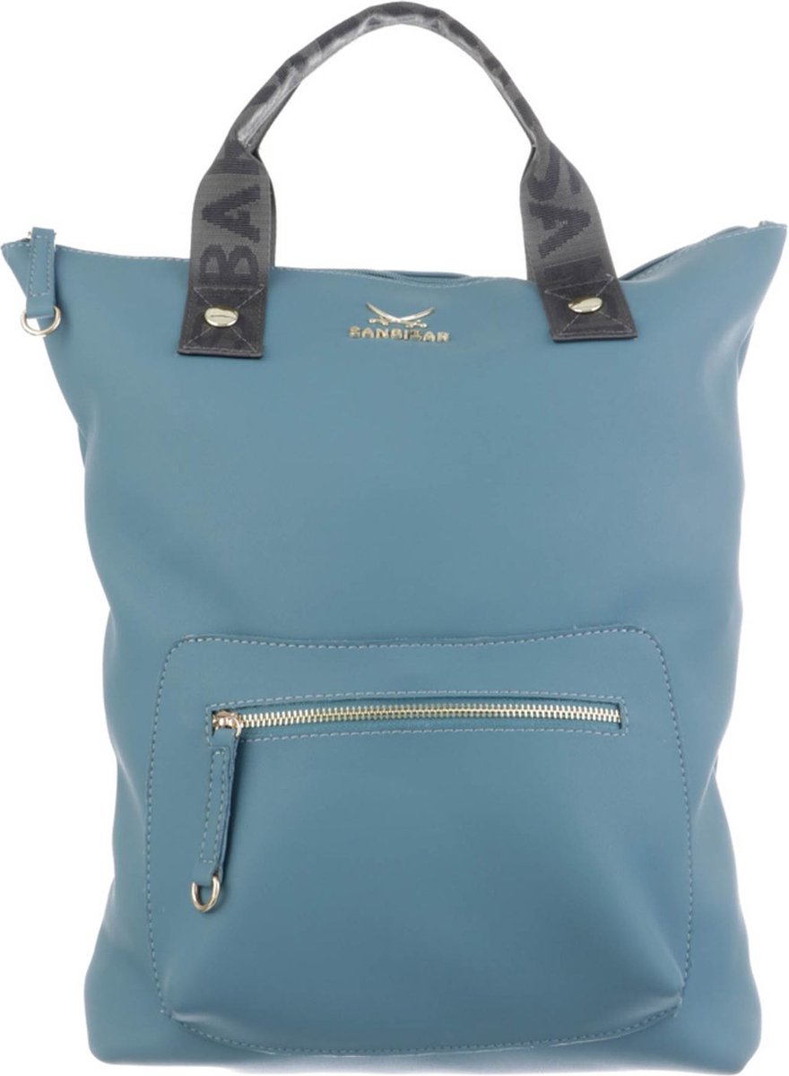Sansibar Vrije tijd rugzak Rugzak Backpack Blue Blauw