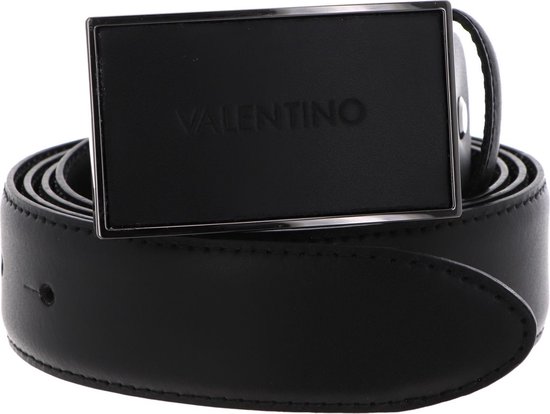 Ceinture Homme VALENTINO Cuir 100% Bleu/noir - Taille 115 - Neuve Avec étiquettes - Fabriquée En Italie