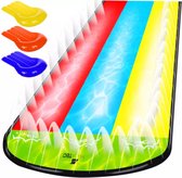 Bol.com Waterglijbaan - Buikschuifbaan - Waterslide - Waterglijmat - Buikschuifmat - 3 Banen Met Sproeiers aanbieding