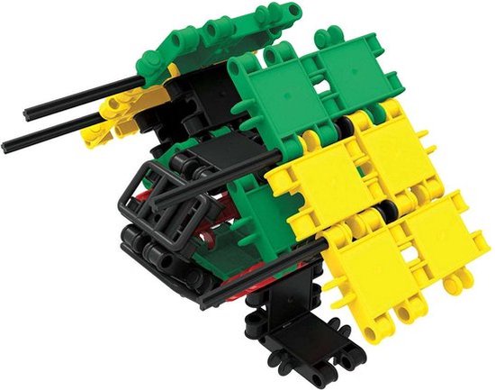 Clics Build & Play 10-in-1 bouwblokken– DUURZAAM SPEELGOED gemaakt van GERECYCLEERDE kunststof- bouwset 10 in 1 - speelgoed 4,5,6,7,8 jaar jongens en meisjes- educatief speelgoed- Montessori speelgoed- constructie speelgoed