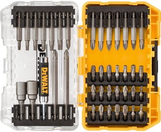 DeWalt DT70717-QZ - Bitset - 40 Elementen - ToughCase+ - Magnetische Houder