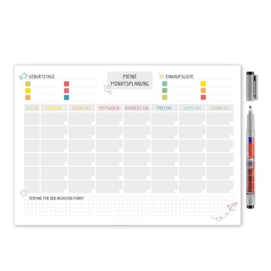 Fyllbooks Mijn Maandplanner A4 - Datumloos - Beige Kopen Fyllbooks Mijn Maandplanner A4 - Datumloos - Beige Kopen