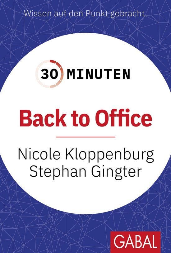 30 Minuten - 30 Minuten Back to Office - cover