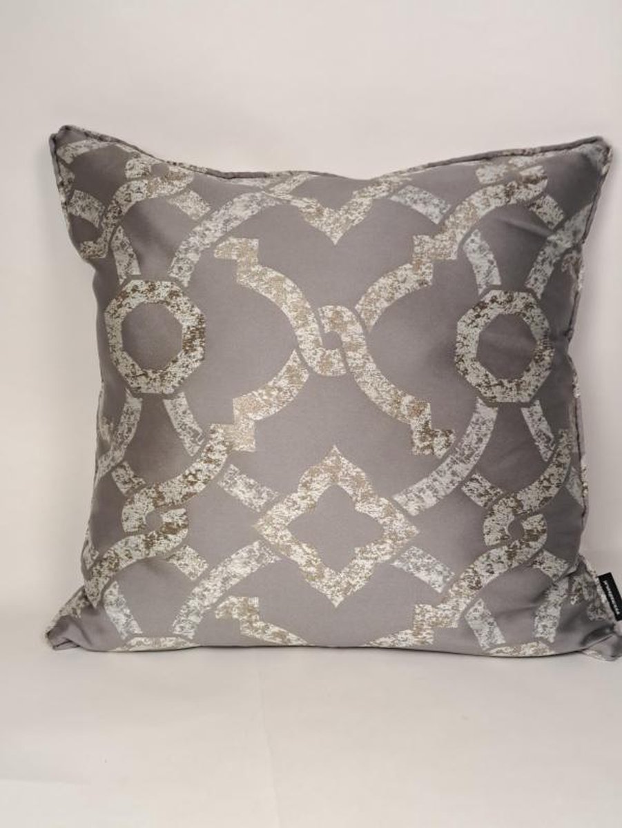 Madison Home Madison sierkussen 60x60cm San Miguel Grijs
