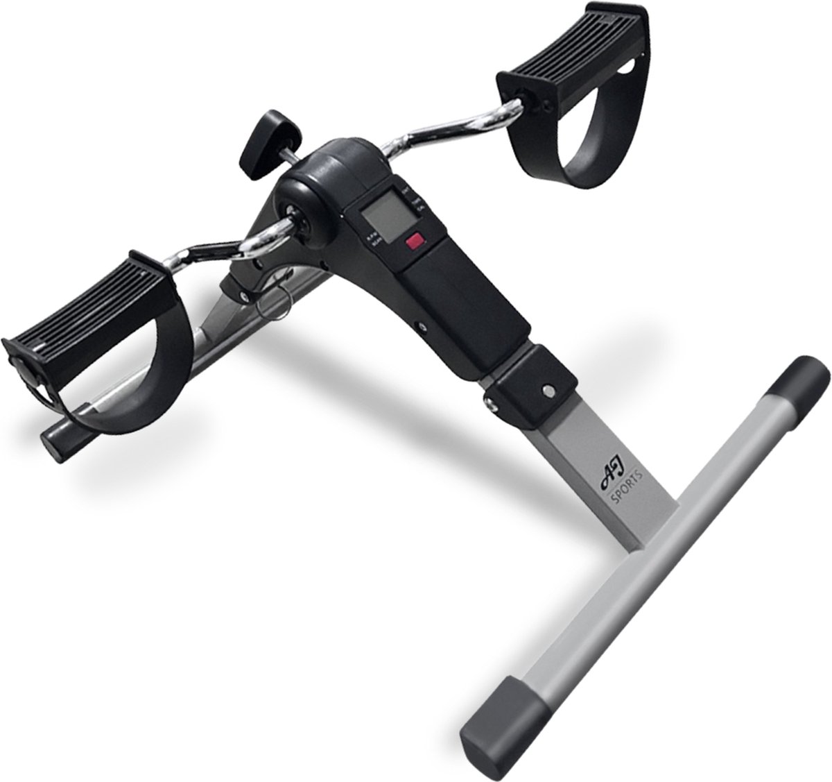 AJ-Sports Stoelfiets I - Bureaufiets - Deskbike - Fietstrainer - Mobiliteitstrainer - Instelbare weerstand - Opvouwbaar - Hometrainer - Met LCD scherm - Fitness
