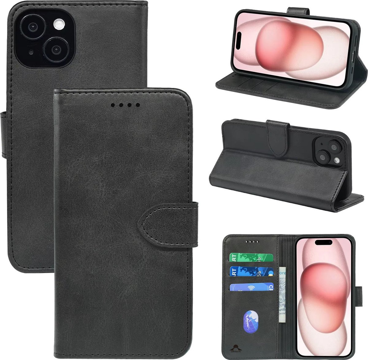 mobile case voor Iphone 11 Zwart