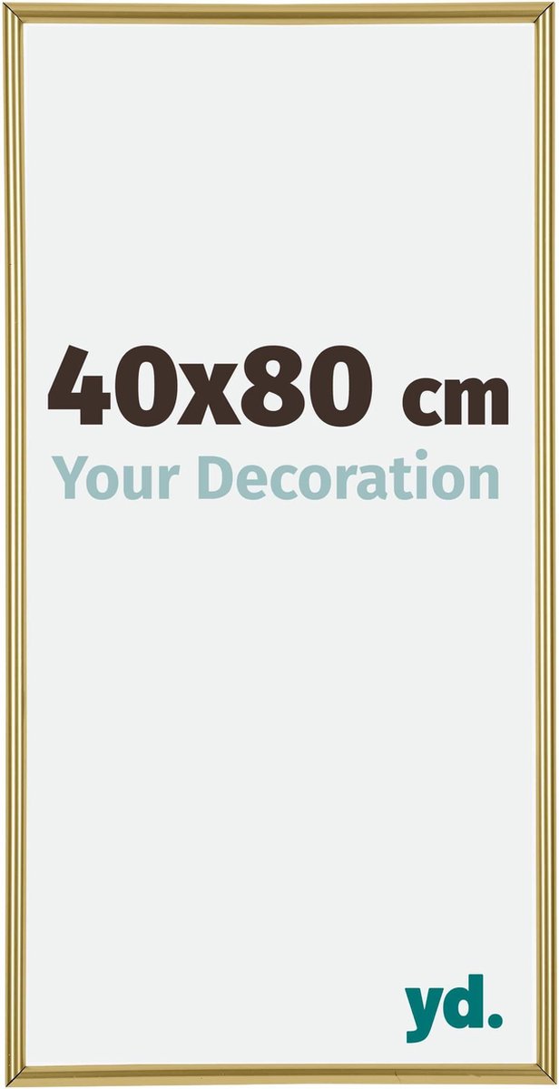 yd. Your Decoration - Fotolijst 40x80 cm - Kunststof - Goud - Annecy