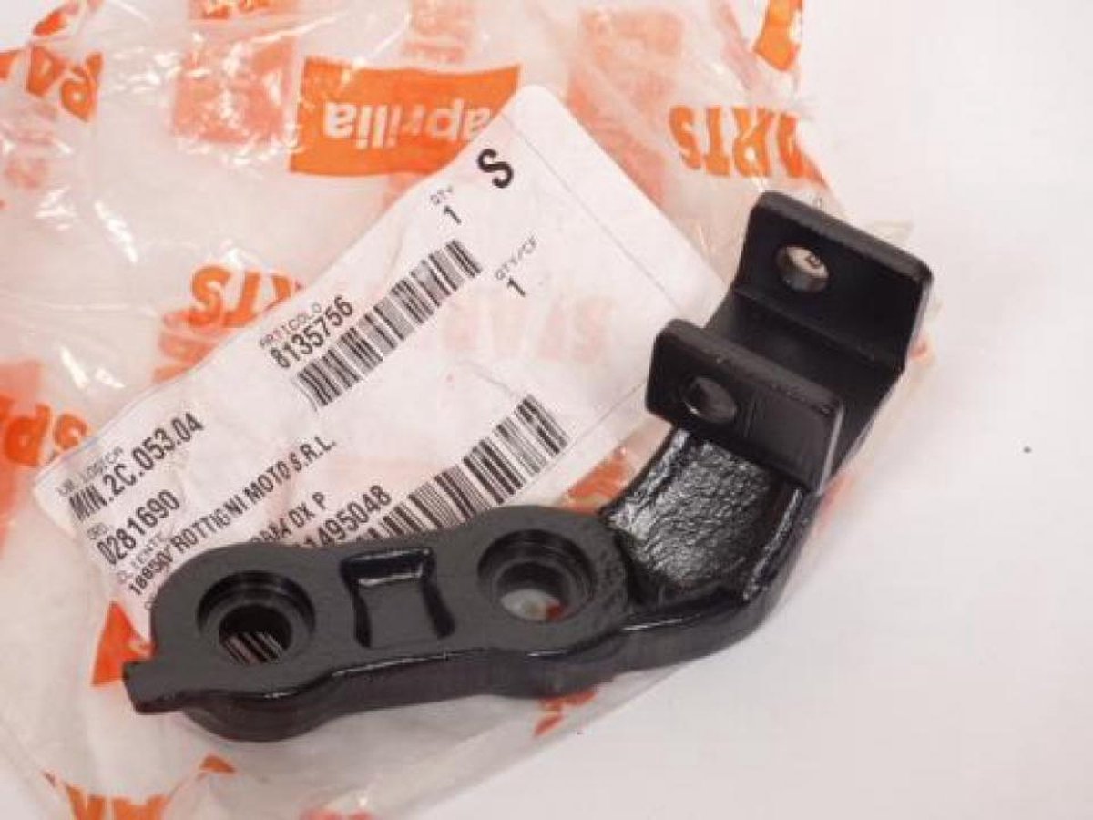 voetsteunplaat rechts voor aprilia 650 pegaso 1992 - 1996 ap8135756 nieuw