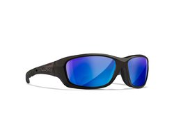 Wiley X Gravity Gepolariseerde Zonnebril -Transparant frame - Captivate blauwe spiegel glazen
