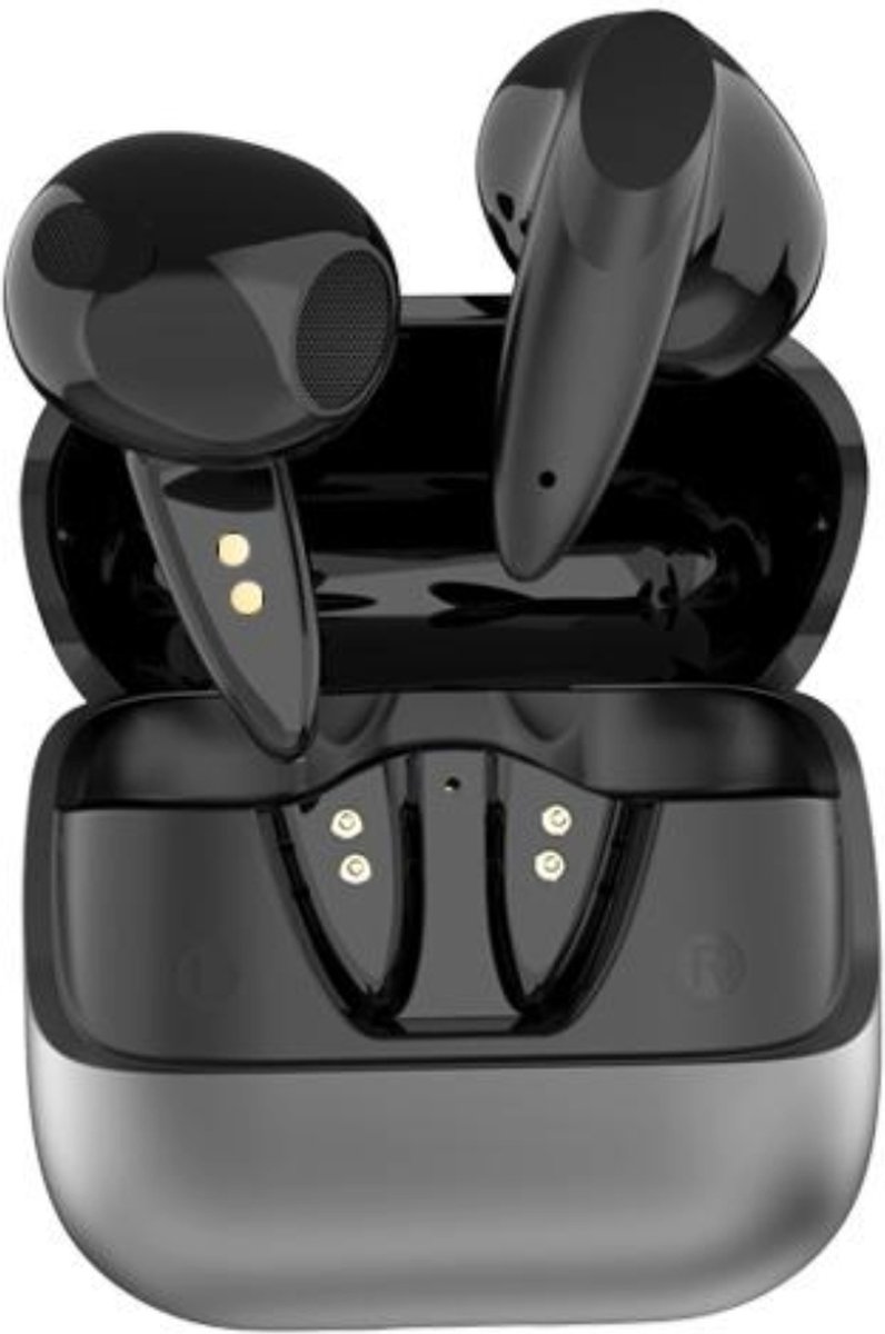 Razzaro draadloze Oordopjes - Bluetooth oordopjes - Earpods - Oortjes draadloos - Bluetooth 5.3 - Geschikt voor Smartphone & Laptop - Zwart - G60 Pro