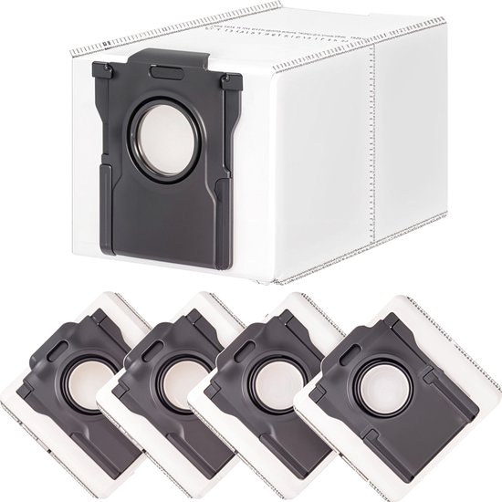 5x Stofzuigerzakken geschikt voor Dreame L40s Pro Ultra / X40 Ultra (Complete) / L40 Ultra / X50 Ultra / L10s Ultra Gen2 / L10s Pro Ultra / D20 Ultra / D20 Plus (Pro) / Matrix 10 Ultra