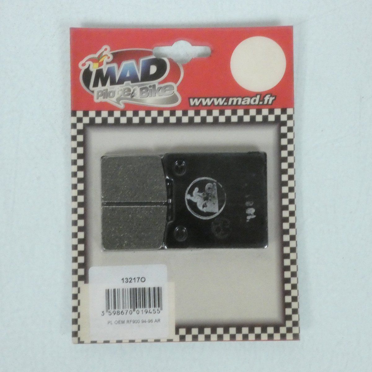 mad remblok voor suzuki 900 rf r 1994 tot 1995 132170 nieuw