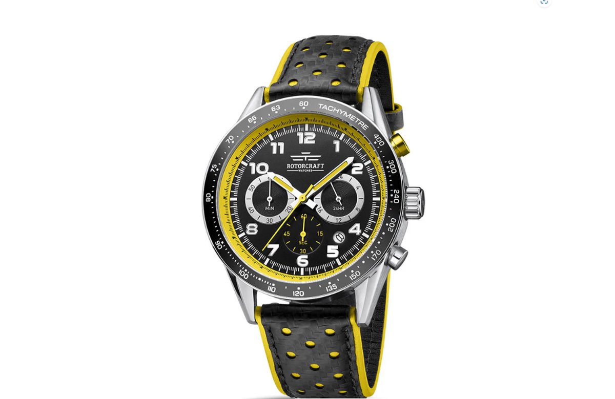 Herenhorloge - Rotorcraft - Rally RC2601 - Oersterk - Echtheidscertificaat - Horloge