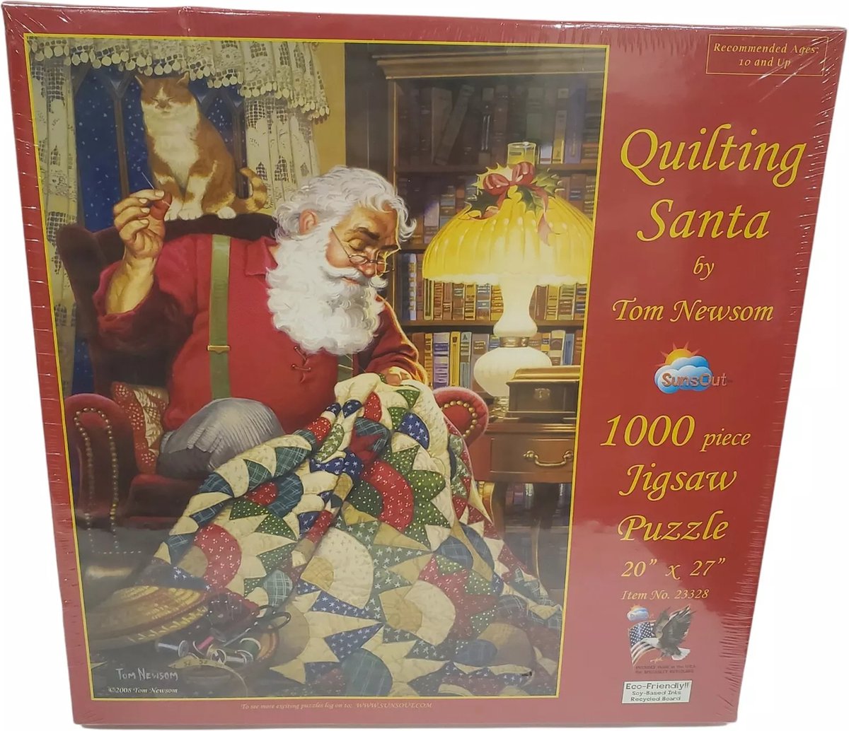 quilting Santa kerstpuzzel 1000 Sunsout