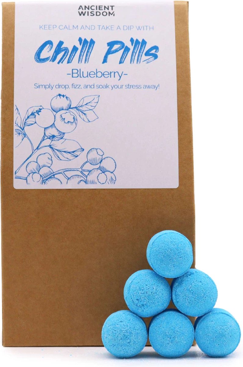 Goedkoopste Chill Pills Geschenkverpakking 350g - Bosbes