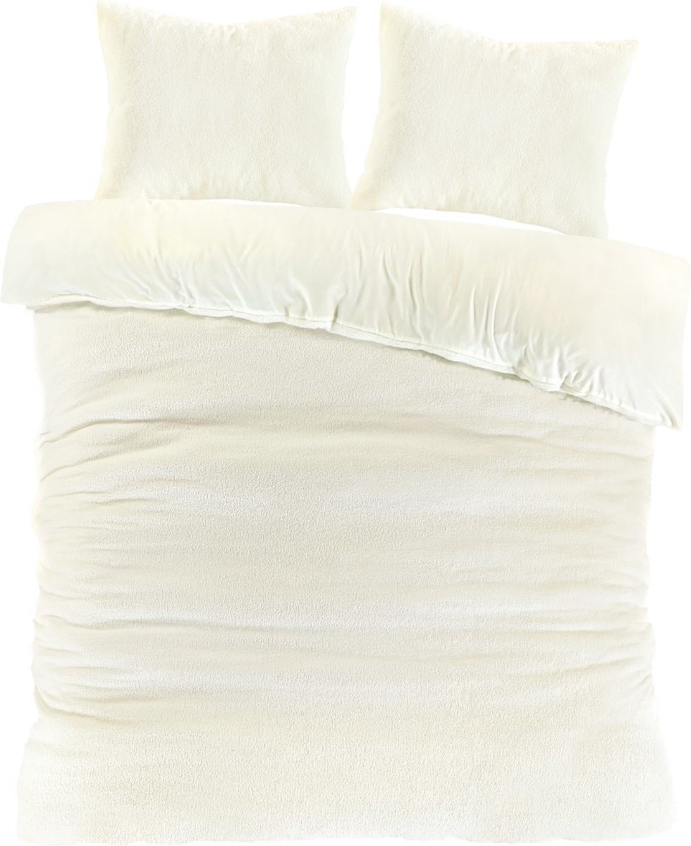 Papillon Billy Dekbedovertrek - Lits-jumeaux - 240x200/220 cm - Ivoor