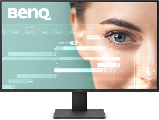 BenQ Monitor GW2791 27” - 1080p - FHD - 100Hz - IPS Beeldscherm - HDMI, DisplayPort - 1080x1920 - Ultra Slim Bezel - TUV-Certified - Flicker-free - Low Blue Light Plus - Eye-CareU