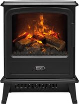 Dimplex Sfeerhaard elektrisch Evandale – Elektrische haard met verwarming en haardvuur – 1000W / 2000W – Waterdamp-haard – LED Optimyst 3D-vlameffect – Inclusief afstandsbediening – Zwart