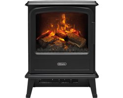 Dimplex Sfeerhaard elektrisch Evandale – Elektrische haard met verwarming en haardvuur – 1000W / 2000W – Waterdamp-haard – LED Optimyst 3D-vlameffect – Inclusief afstandsbediening – Zwart