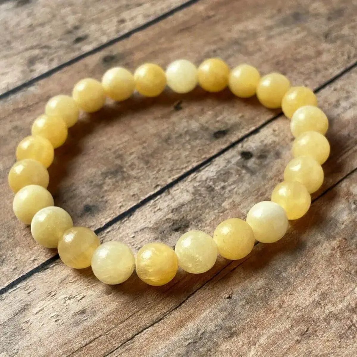 Armband Honing Calciet 8mm 18cm