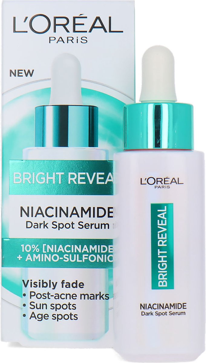 Goedkoopste L'Oréal Bright Reveal Niacinamide Dark Spot Serum - 30 ml