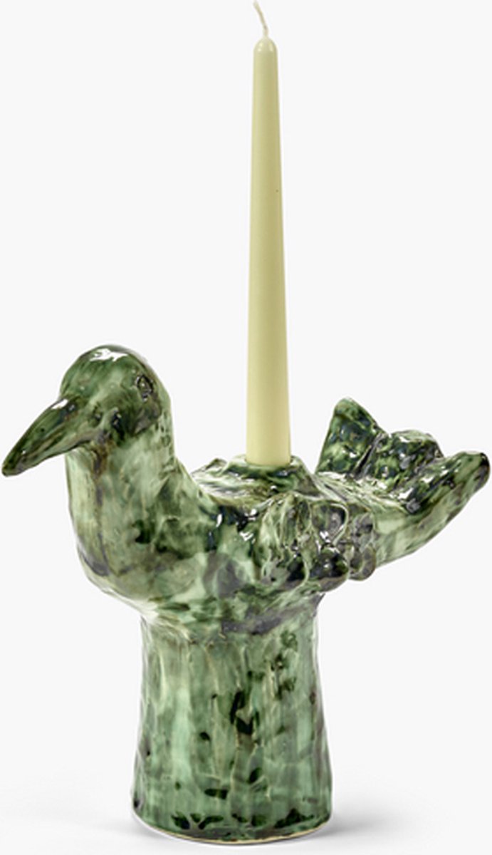 Serax Bela Silva Cosas Lindas kandelaar 33x27.5cm H27.5cm groen