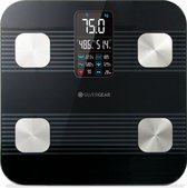 Silvergear Weegschaal Personenweegschaal Premium - Weegschaal met Lichaamsanalyse 18x - Slimme Scale