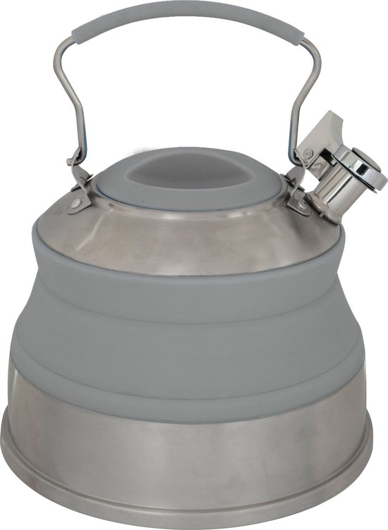 Eurotrail opvouwbare waterketel – 2L – grijs