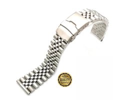 Tijdloze Elegantie: Universele 20mm Jubilee Horlogeband van Hoogwaardig RVS316L