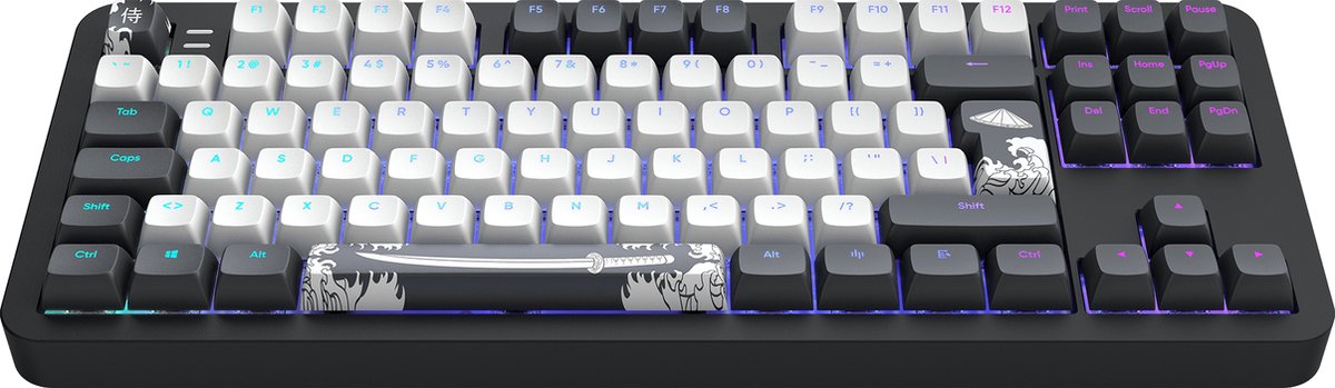 Dark Project - ALU Bushido - Mechanisch Gaming Toetsenbord ISO (DE)