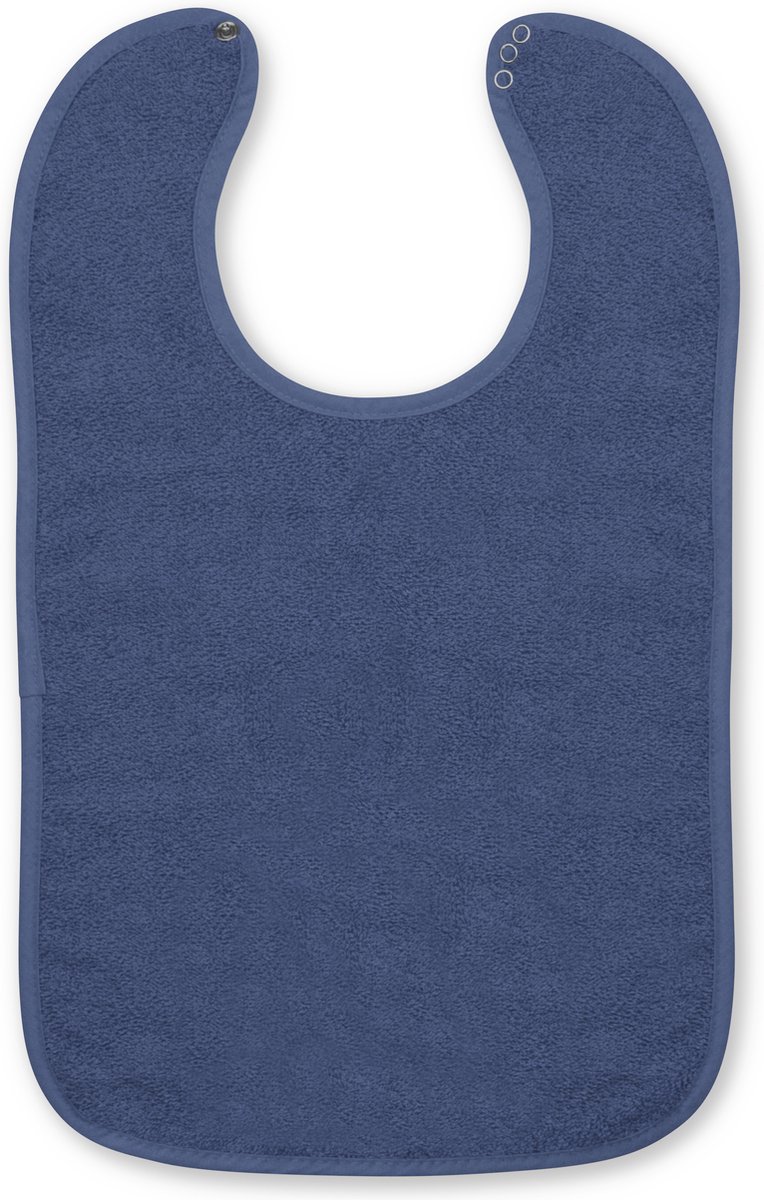 Goedkoopste Slab badstof met drukkers extra groot 30x50 marine 6 stuks Mingle Moose.