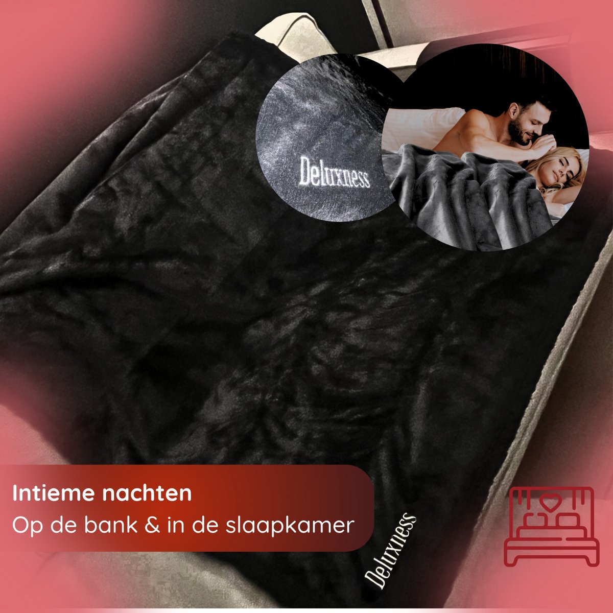 Waterdichte Liefdesdeken 150x200 Cm - Splash Deken Voor Seks, Picknick & Outdoor - Incl. Opbergtas