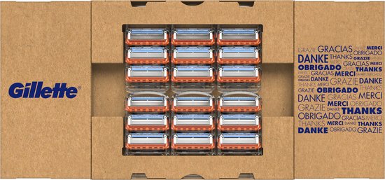 Gillette Fusion 5 Scheermesjes Voor Mannen - 18 Stuks