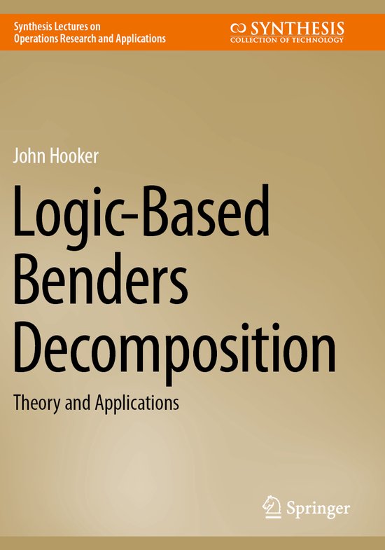 Synthesis Lectures on Operations Research and Applications-  ... - cover